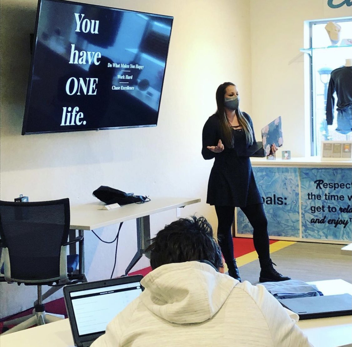 Thank you to Midland Connected and the NU Idea Center for inviting me to speak on my career as a creative! Whatever career you choose, do what makes you happy, work hard, network &amp; chase excellence!