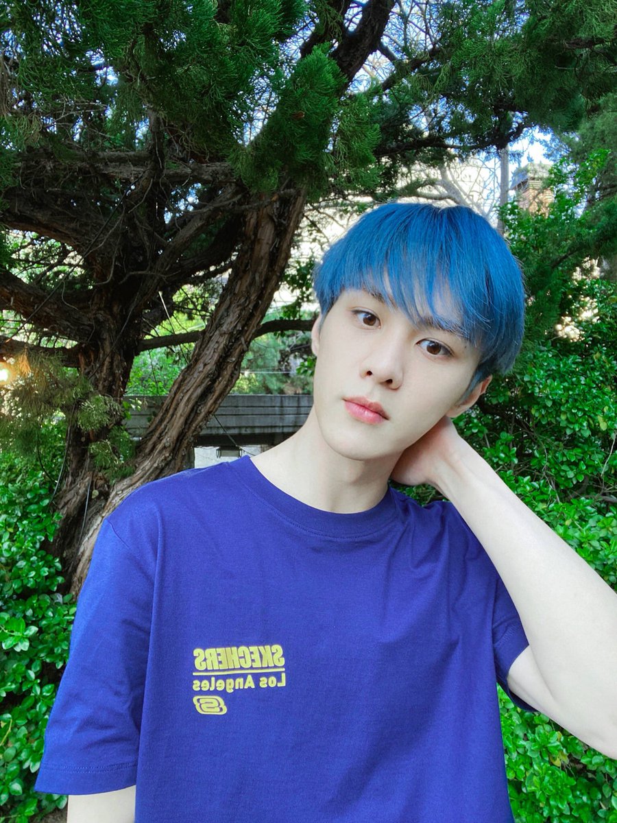 Kun with blue hair a very important thread 