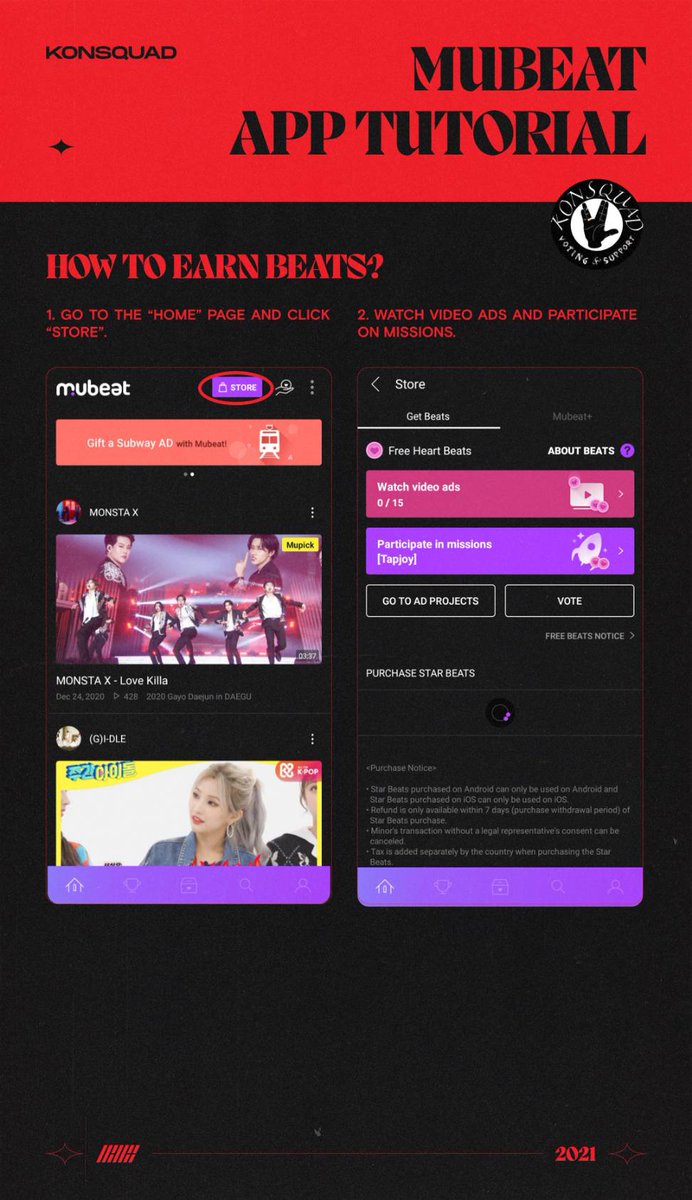 [MUBEAT]Music show: Show! Music CoreAirs: Saturdays at 3:45pm KST Network: MBCVoting token: Heart Beats #iKON  #아이콘  @YG_iKONIC