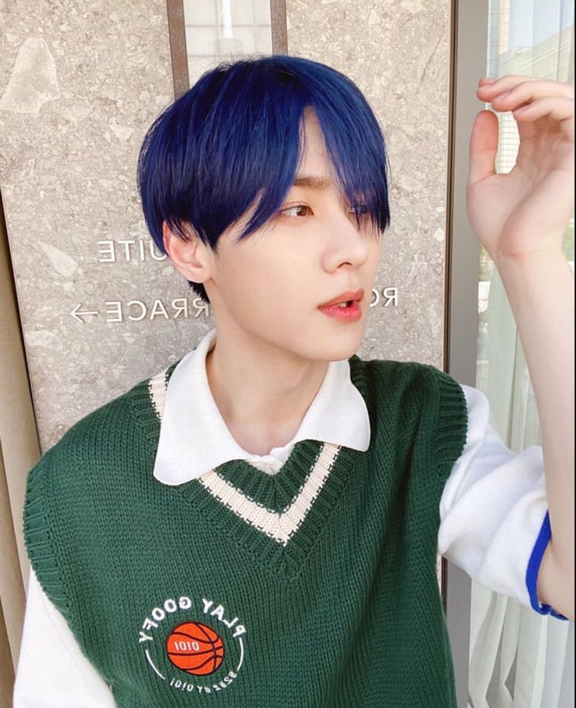 Kun with blue hair a very important thread 