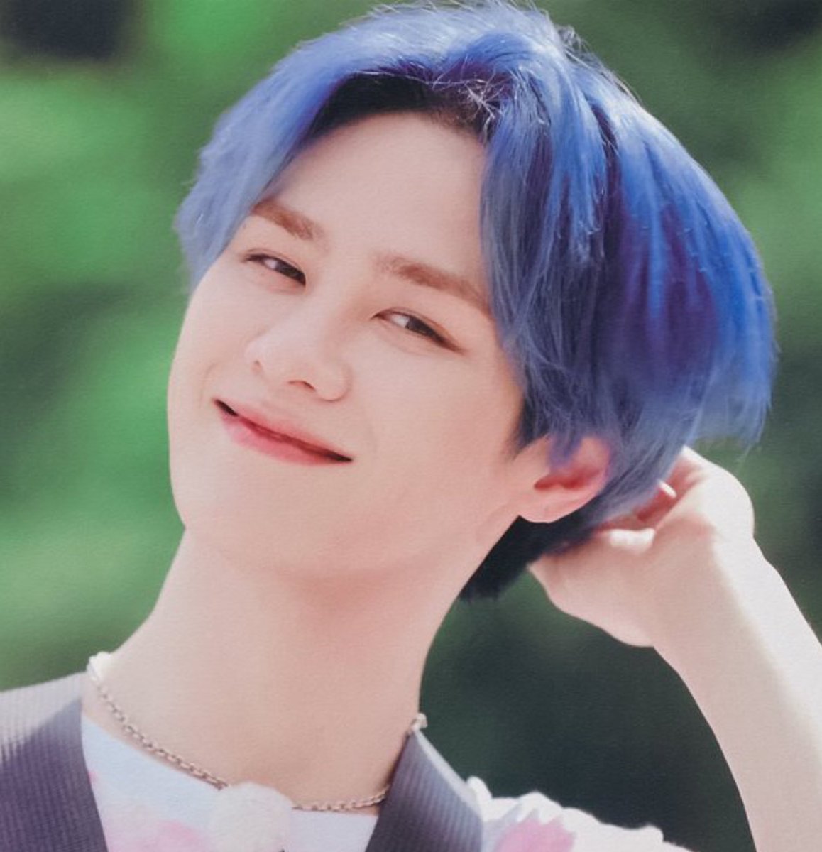 Kun with blue hair a very important thread 