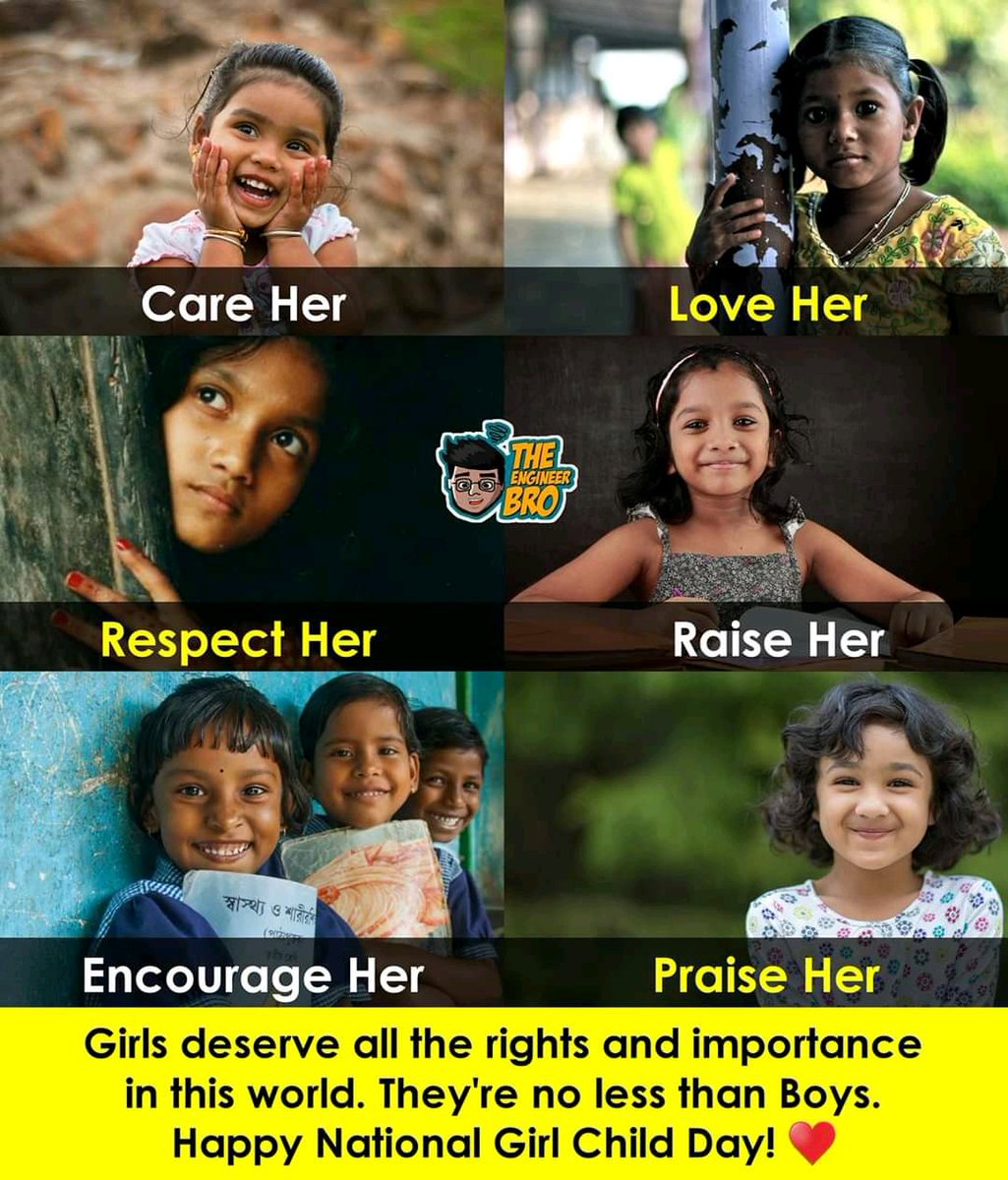 PoetessSubasree's tweet photo. #NationalGirlChildDay
You don't need to do all these....
Just let her to live her own dreams...
#girlwithadream https://t.co/GSLe428tbm