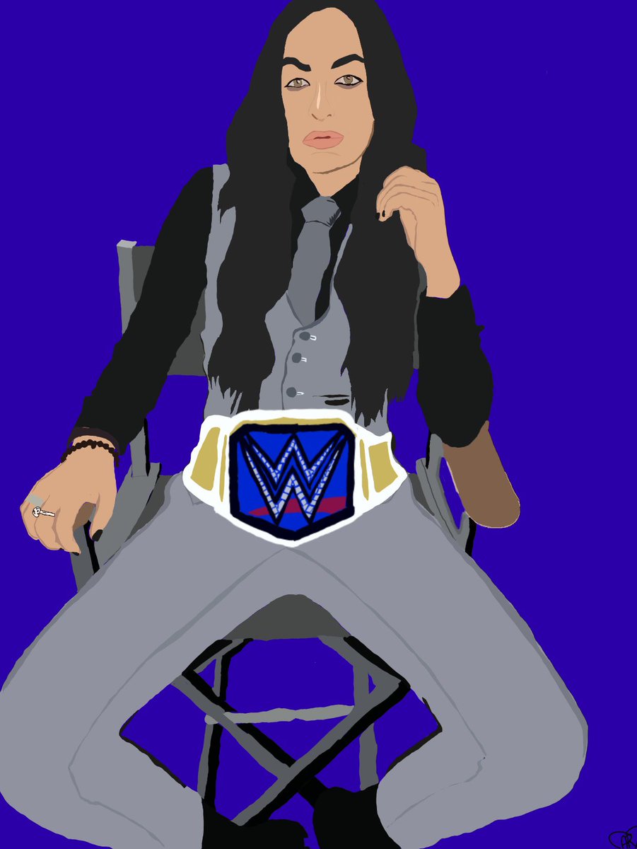 DevilleWorshipr's tweet photo. Iโm just drawing what everybodyโs thinking ๐คท๐ปโโ๏ธ๐#DaddyDeville #SonyaDeville #SonyaOnFox #DaddyBluebelt #2021YearOfDeville #SmackDown #Procreate #WIP https://t.co/WPWOYyptVk