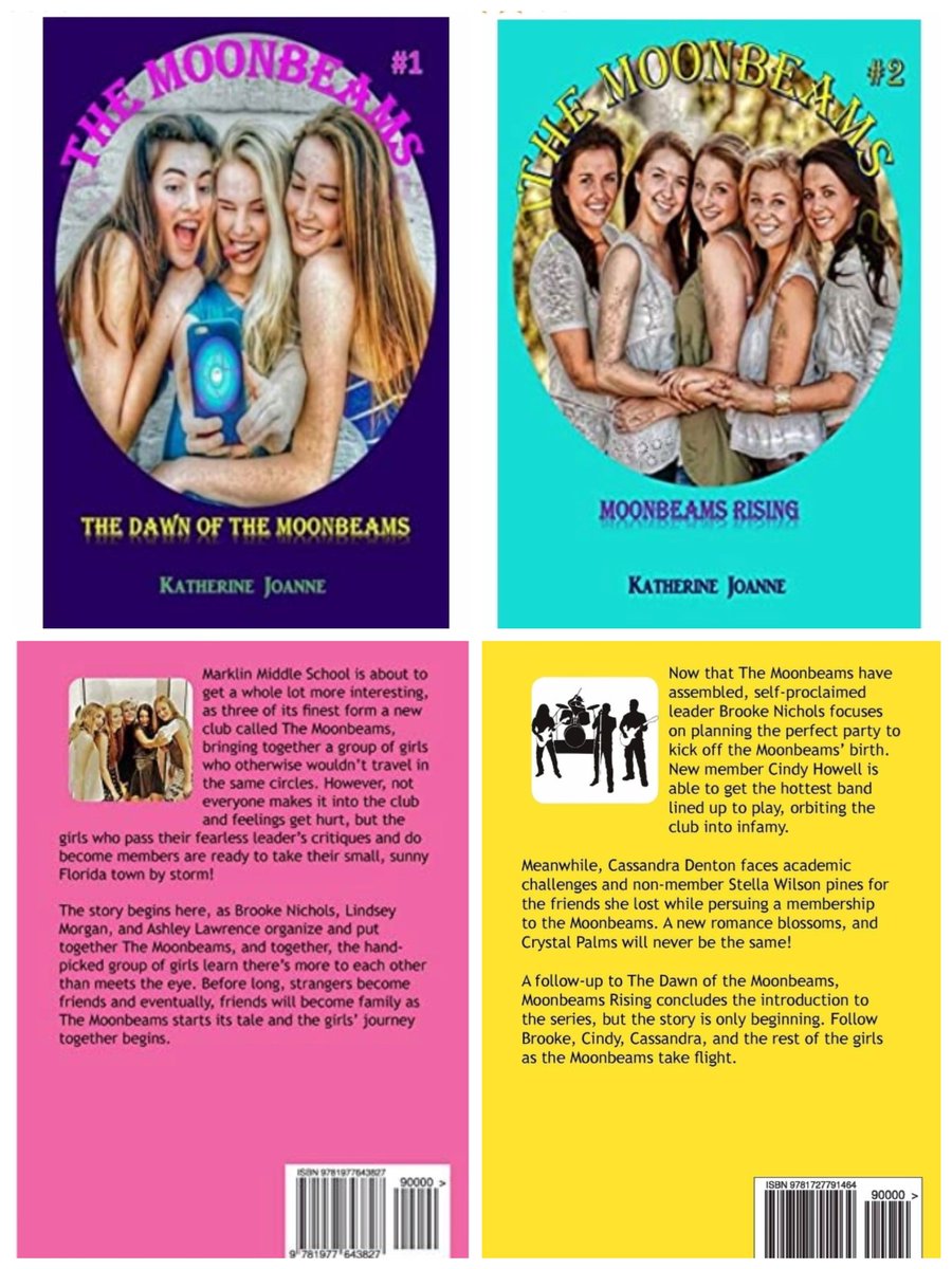 MoonbeamsSeries's tweet photo. @agletterman The Moonbeams series follows a group of middle school girls navigating their way through school and life! Think Sweet Valley nostalgia with modern twists. :) 

https://t.co/BOcQvYqxkL https://t.co/JAmh497Jgj