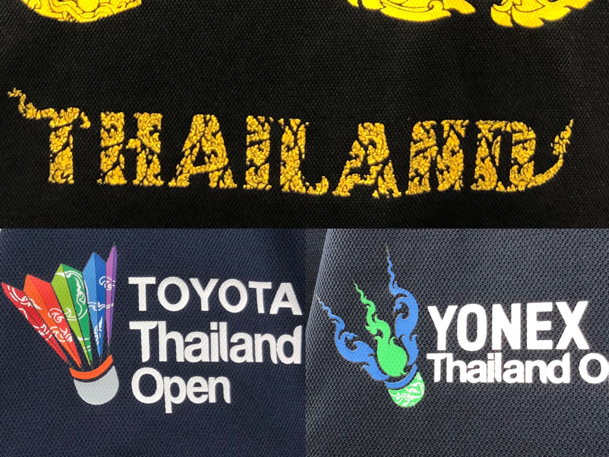 タナカスポーツ タイオープンの限定記念tシャツ 残り少なくなってきましたが 肩に入っているプリントが素敵なので写真を撮ってみました Thailandのロゴも細かなデザインが入っています 素敵だ ヨネックス 限定tシャツ 桃田賢斗 T Co タナカスポーツ タイオープンの限定記念tシャツ 残り少なくなってきましたが 肩に入っているプリントが素敵なので写真を撮ってみました Thailandのロゴも細かなデザインが入っています 素敵だ ヨネックス 限定tシャツ 桃田賢斗 T Co