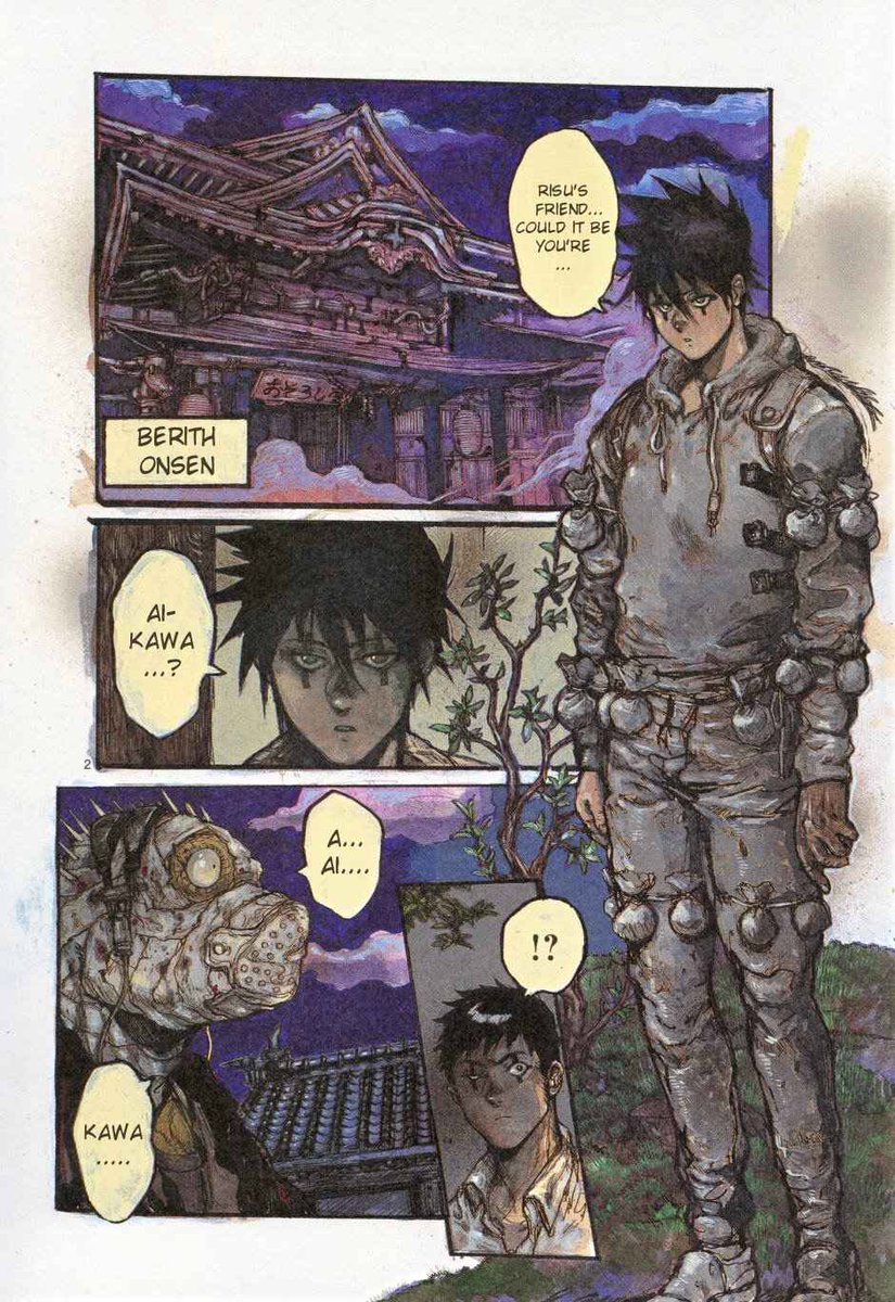 drhdr spoilers and some blood but the colored pages hit different 
