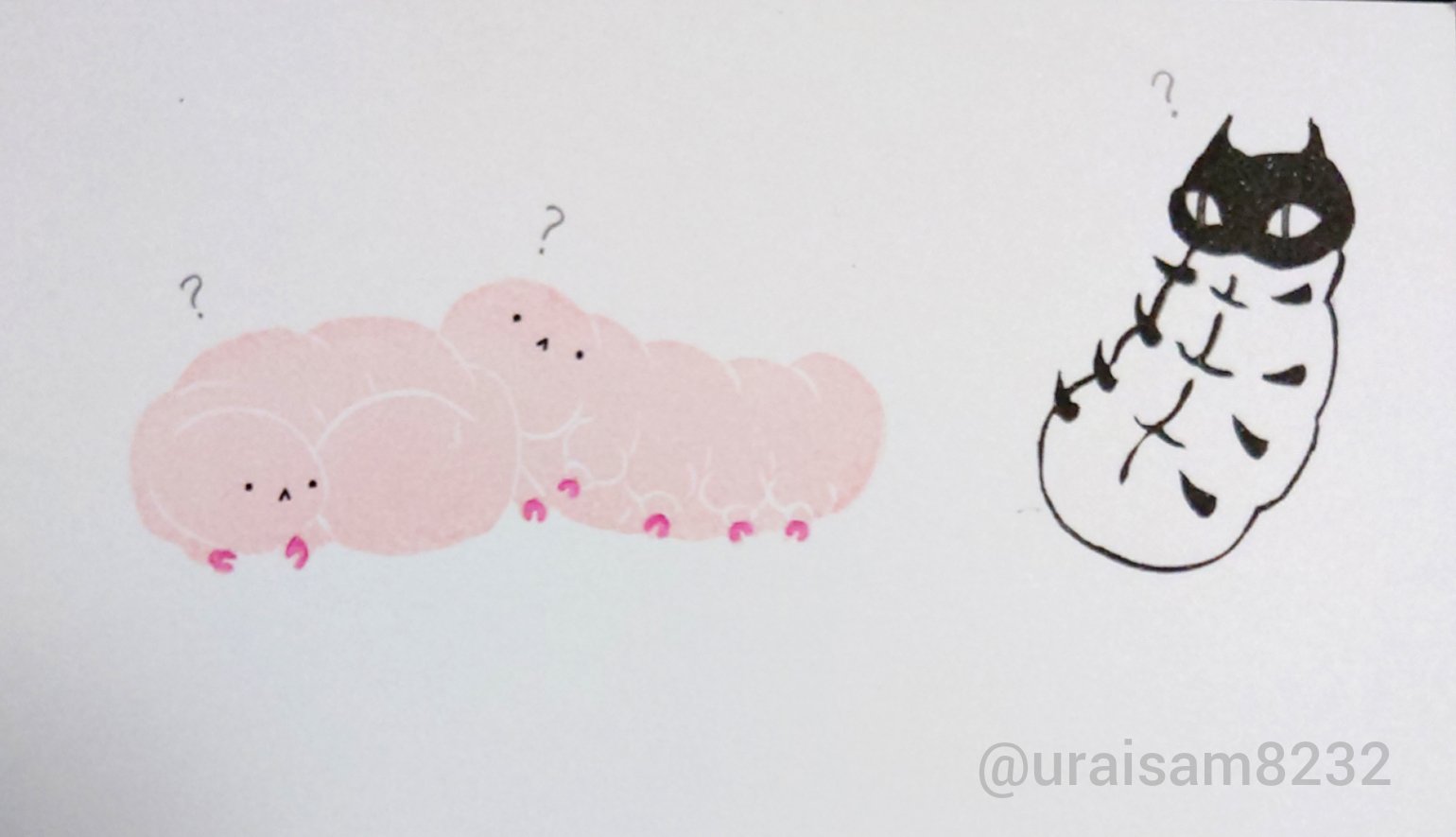 Sammy 鬼灯の冷徹に登場する針口虫 見た目がクリプトビオシスっぽいのでコラボしてみました 異文化交流www Deathstranding クリプトビオシス 鬼灯の冷徹 針口虫 消しゴムはんこ T Co Ucpowh6fia Twitter