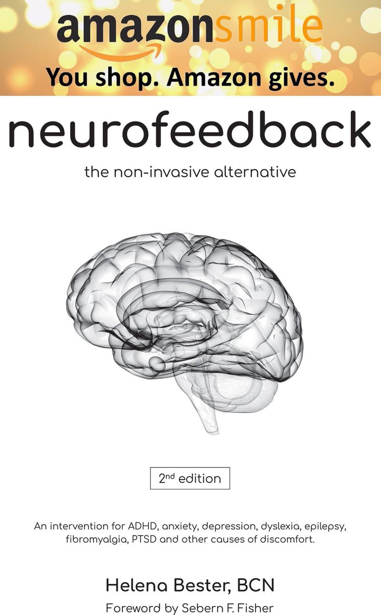 The Foundation for Neurofeedback & Neuromodulation (@thefnnr) on Twitter photo Now available on Amazon! Use AmazonSmile, select our charity and Amazon will donate to Neurofeedback research 😁
amzn.to/39WAfup
#neurofeedback #neuroscience #amazon #brainhealth #helenabester #mentalhealth #pandemicreading #HelpingTheBrainHelpUs <a href="/BMEDPress/">BMED Press LLC</a> <a href="/SebernF/">Sebern Fisher</a> Now available on Amazon! Use AmazonSmile, select our charity and Amazon will donate to Neurofeedback research 😁
amzn.to/39WAfup
#neurofeedback #neuroscience #amazon #brainhealth #helenabester #mentalhealth #pandemicreading #HelpingTheBrainHelpUs <a href="/BMEDPress/">BMED Press LLC</a> <a href="/SebernF/">Sebern Fisher</a>