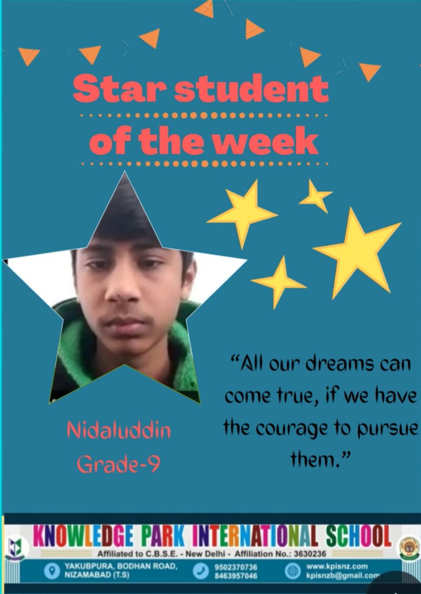 KPIS18's tweet photo. We at #KPIS ensure that the children are exposed to a multitude of ideas and rich resources and experiences. With all the efforts of students keeping their confidence at peak, let us view #StarStudentsOfTheWeek

#KPIS #NurturingDreamsIntoReality https://t.co/d0wLeXz2BQ