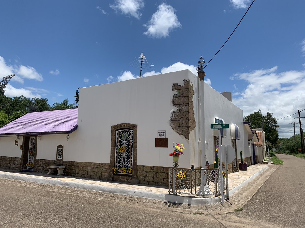 San Ygnacio, Texas is a historical and cultural treasure. Founded in 1830, it is very well preserved and one of the last remaining examples of a South Texas ranching town. The entire town of about 700 is a historic district, with well over 100 historic sites in the town. 6/X
