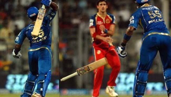 Kieron Pollard is also famous for his crunchy moments on filedSome of those (10/n)