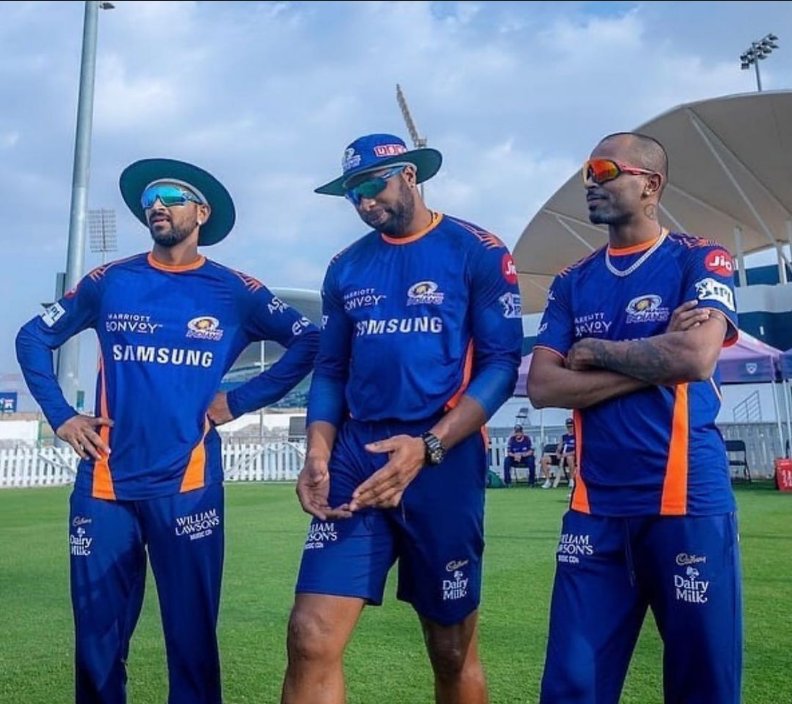 Well  @mipaltan is not a team it's a family so we've watched a lot of bromance of PollySome of the pics