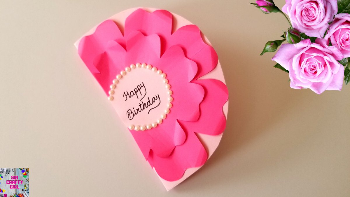 How to make happy birthday card  / DIY Easy birthday card
youtu.be/p6n12I2e0xk
#HappyBirthday  #papercraft #handmade
