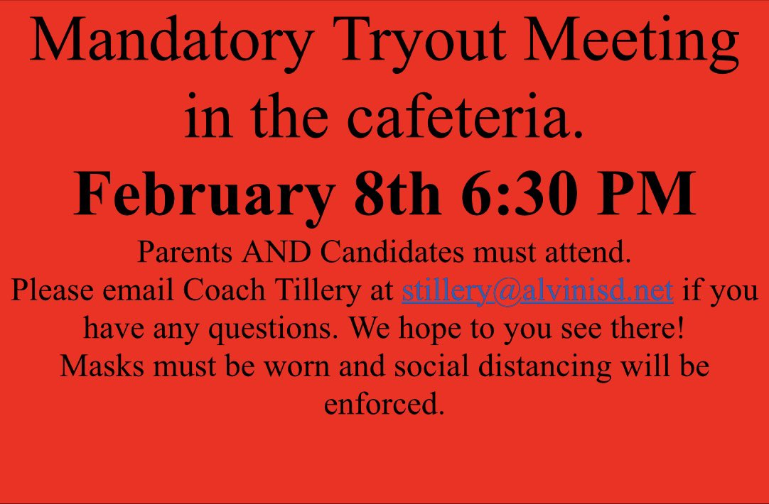 ManvelHS Cheer (@manvelhscheer) on Twitter photo Are you interested in being a Manvel High School Cheerleader? If so please plan to attend our mandatory tryout meeting.❤️💙 <a href="/ManvelJH/">Manvel Junior High</a> <a href="/RodeoPalms/">Rodeo Palms Jr. High</a> Are you interested in being a Manvel High School Cheerleader? If so please plan to attend our mandatory tryout meeting.❤️💙 <a href="/ManvelJH/">Manvel Junior High</a> <a href="/RodeoPalms/">Rodeo Palms Jr. High</a>