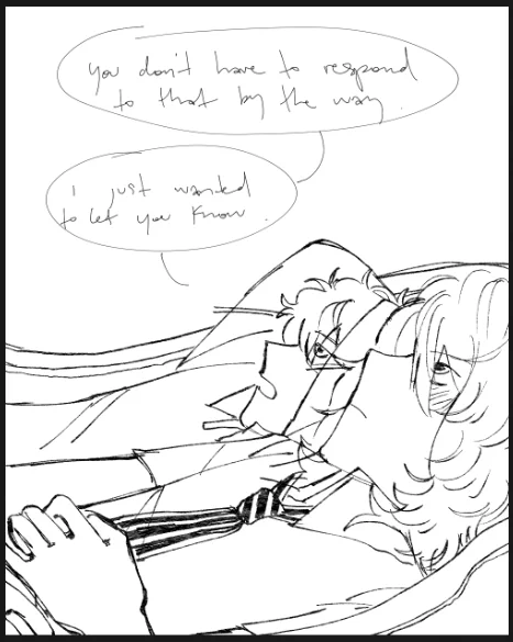 second draft..  i remember really liking it and being sad i had to do lineart on top of it lolzor . i still like the vibes 