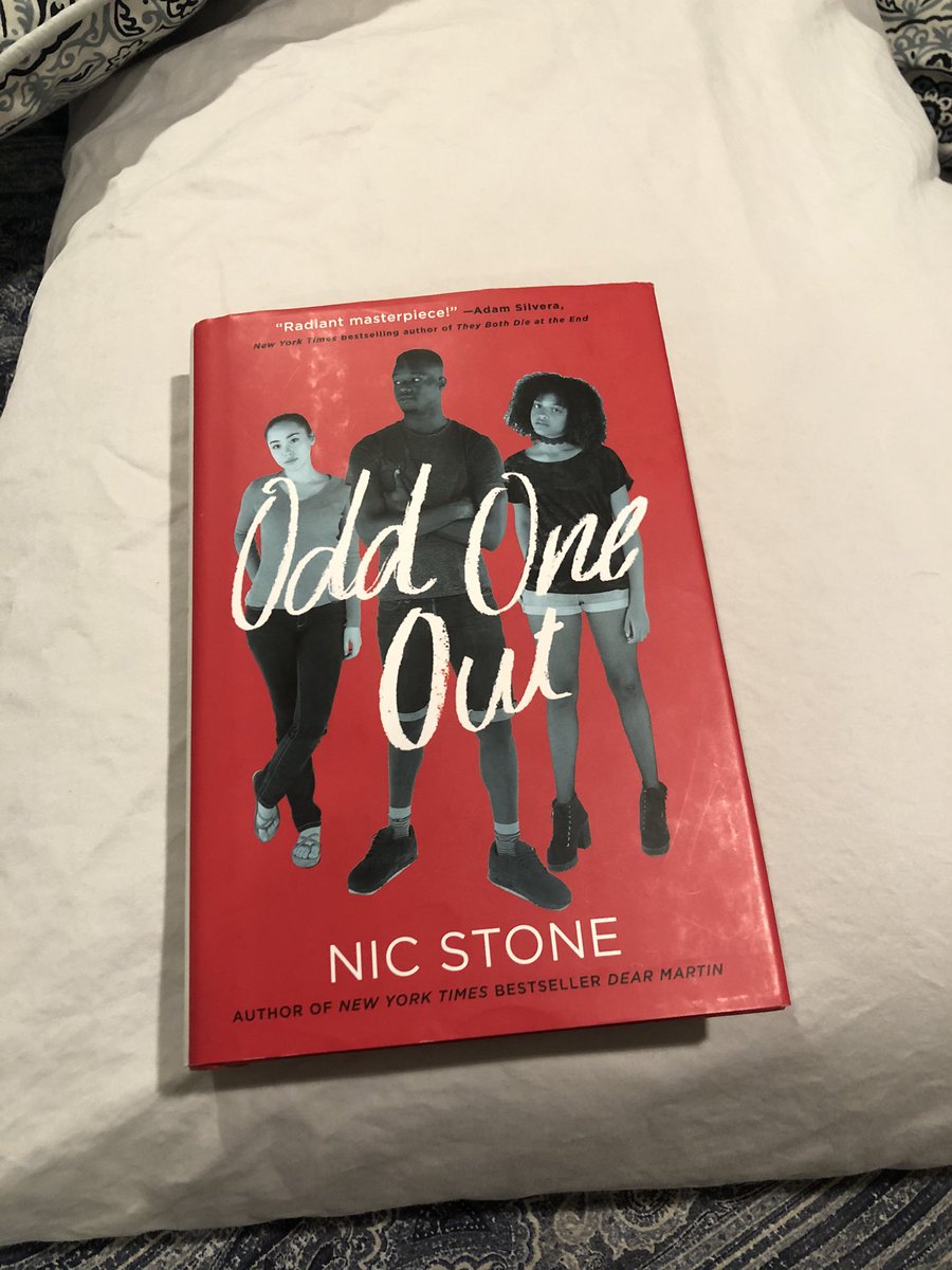 Book 7: I was basically unable to read in 2020 so I’m way behind on my stack. Odd Man Out by Nic Stone