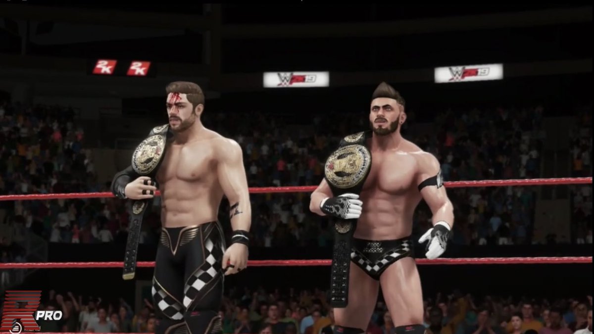 TheRace_TR's tweet photo. You’re looking at the newest RPRO Tag Team Champions, you bros and ladies better get familiar with these faces and gold around our shoulders! @_RelentlessPro https://t.co/5awK32FJ7M