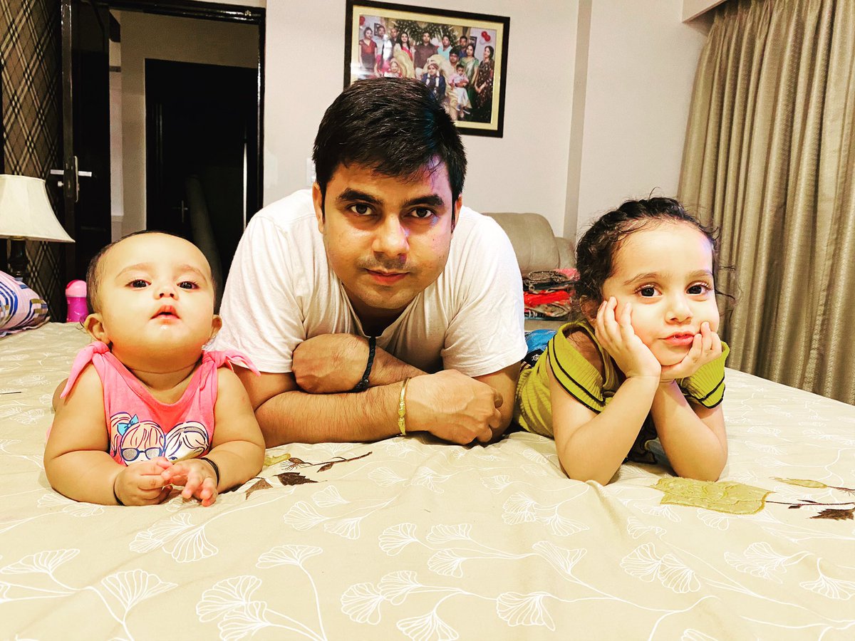 RaviRanjanIn's tweet image. My Lifeline,My Motivation,My Joy : My Daughters #AnikaSingh #Bhavyasingh #NationalGirlChildDay #DeshKiBeti