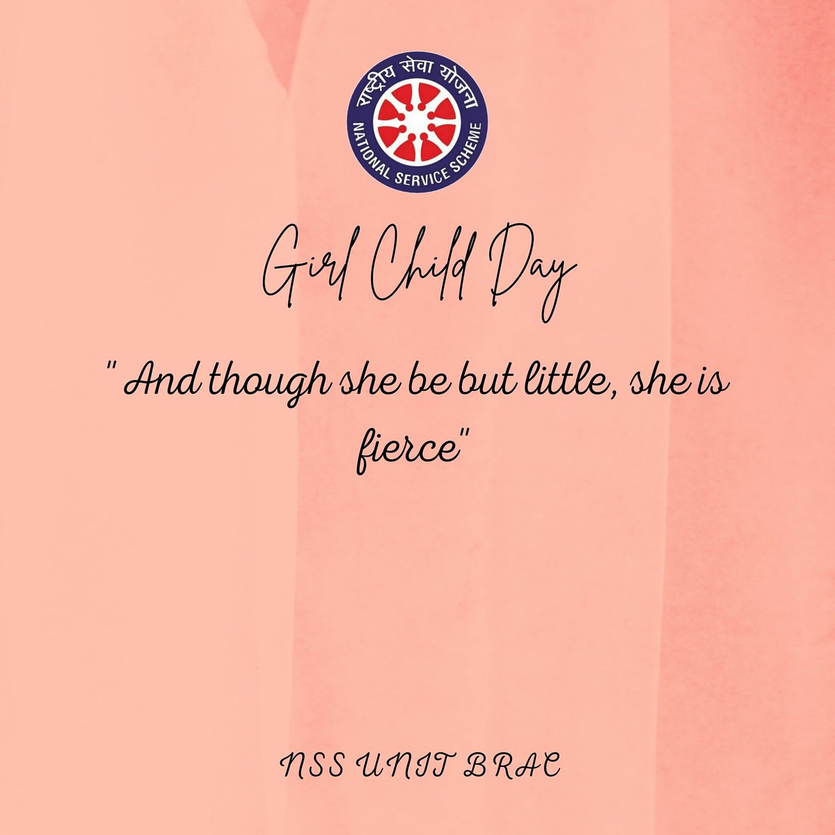 nss_brac's tweet photo. #nss_brac
#girlchildday
#nssindia https://t.co/182wjkMhoy