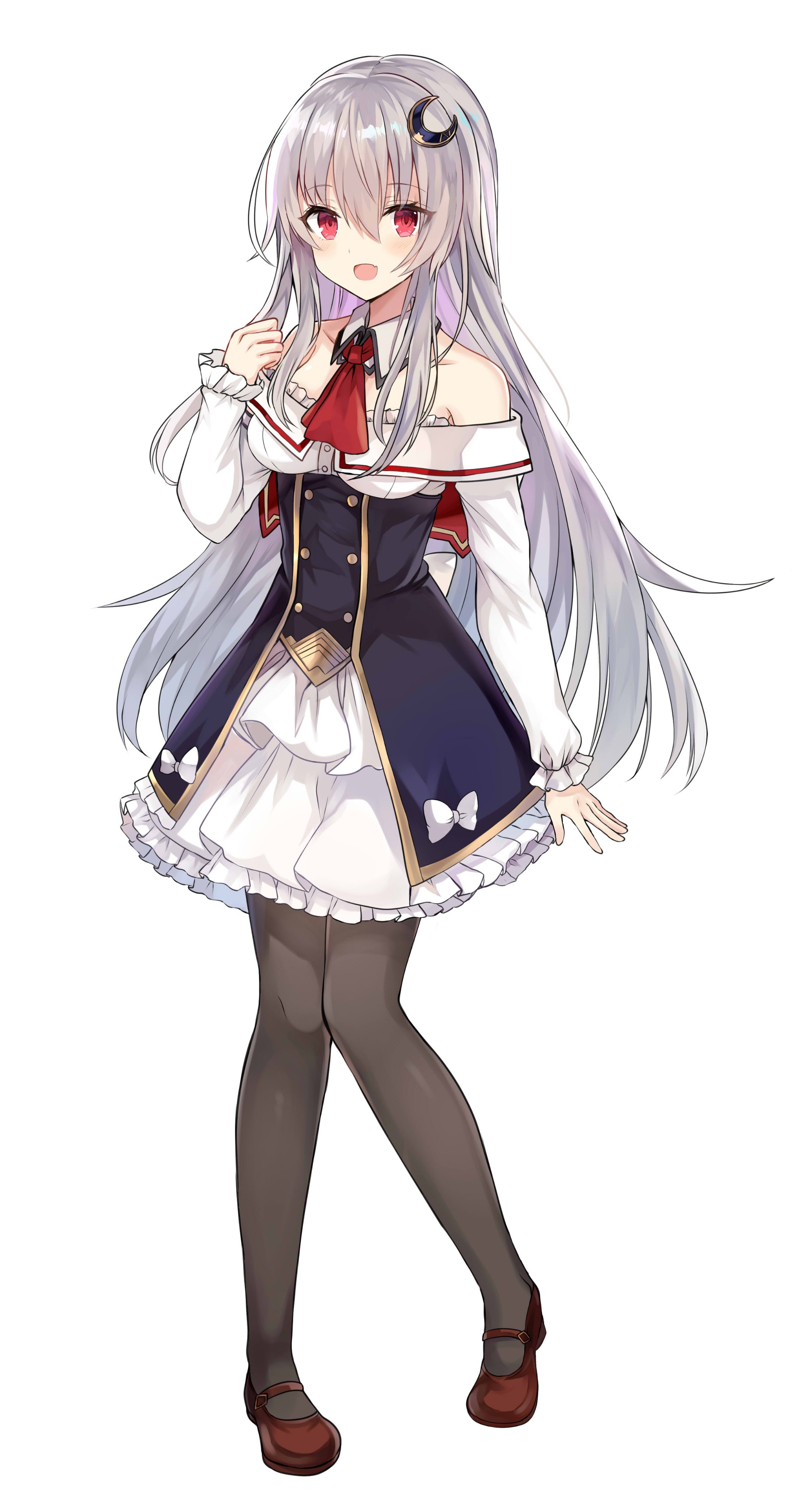 彼方やす というわけでイベント用に制作していた新作のお知らせです ひょんなことで吸血鬼の女の子ルーテと出会った男の子文弘の恋と青春のお話です 画像はルーテの立ち絵になりますー 本文のサンプルはこちらです T Co Sofulnwubh