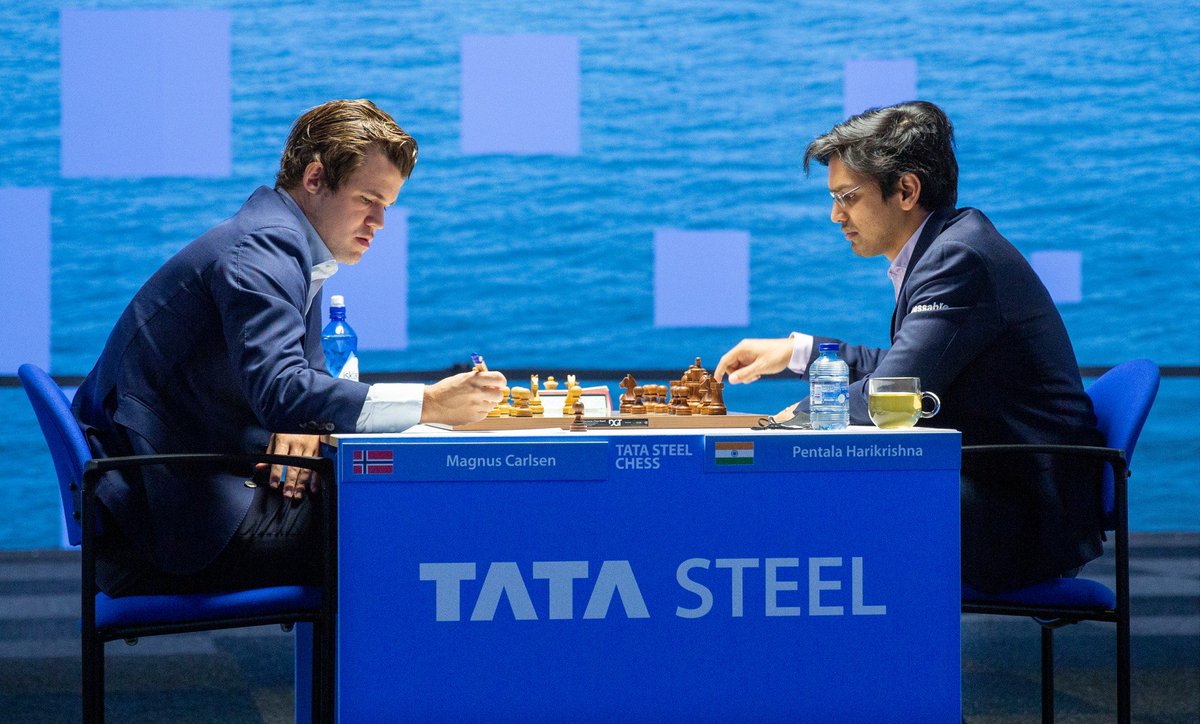 Tata Steel Masters R7: Harikrishna holds Carlsen to a draw