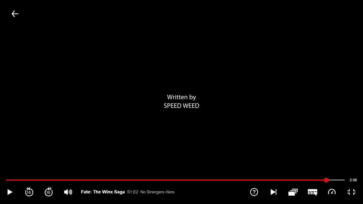 one of my questions have been answered BUT SO MANY MORE HAVE ARISEN!  #WinxSaga  #WhoIsSpeedWeed