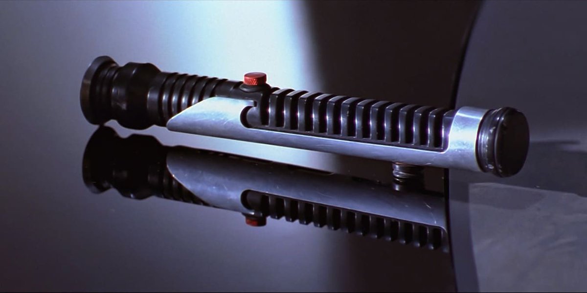Look, I love Qui-Gon. I do. He’s the best. But his lightsaber hilt is pretty lame. I always thought it was too simple and...corporate(?) for a guy his style. To me, he should have had some wooden components, or some ancient text, or something.