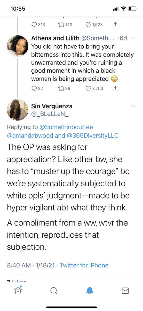 amandabwood's tweet photo. I’m very saddened tonight to get so much hatred over a tweet where I complemented another woman just because she was a beautiful young woman. I saw strength and praised it. Unfortunately because she and I don’t have the same skin color, a furry of racist accusations came at me. https://t.co/JH8j2gkPe3