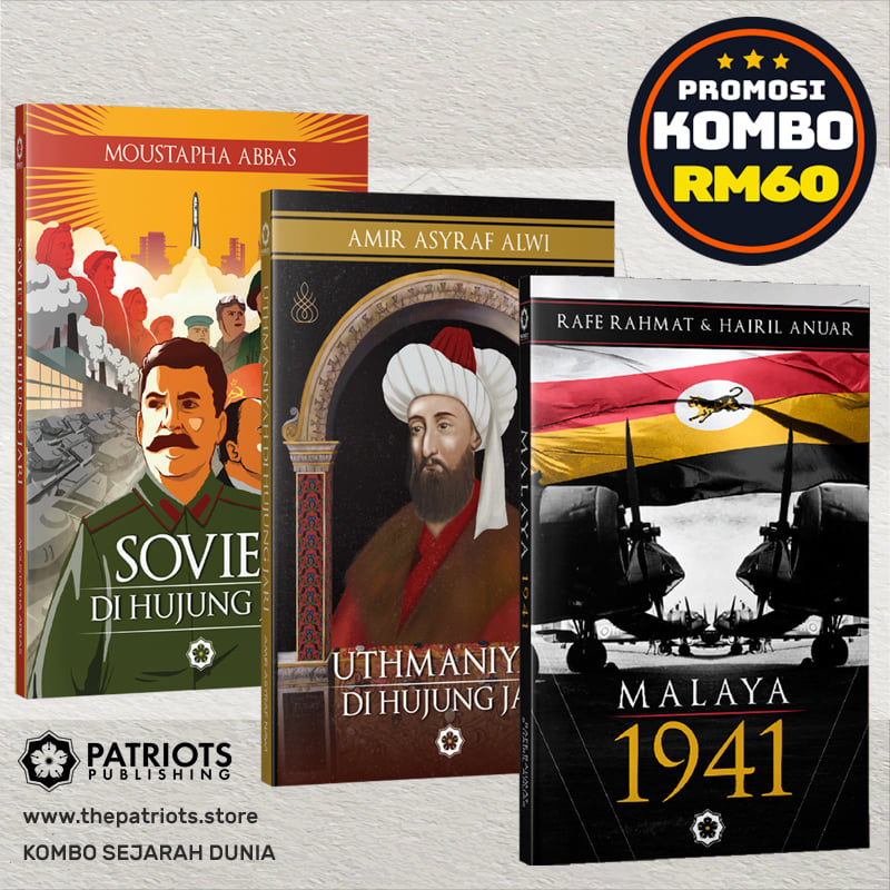 IKLAN: Tawaran promosi KOMBO 3 BUKU RM 60 masih dibuka bagi yang berminat mencari bahan bacaan menarik ketika PKP atau persiapan TOTAL EKONOMI LOCKDOWN yang bakal diumum kerajaan. Yang paling penting... FREE SHIPPING!Beli di webstore kami: https://thepatriots.store/store/kombo/ 