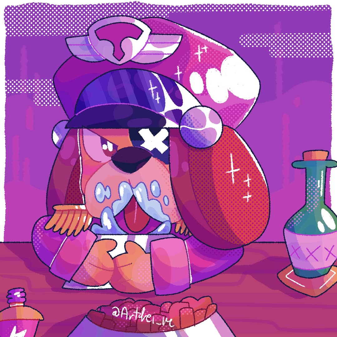 Colonel Ruffs Brawl Stars Art