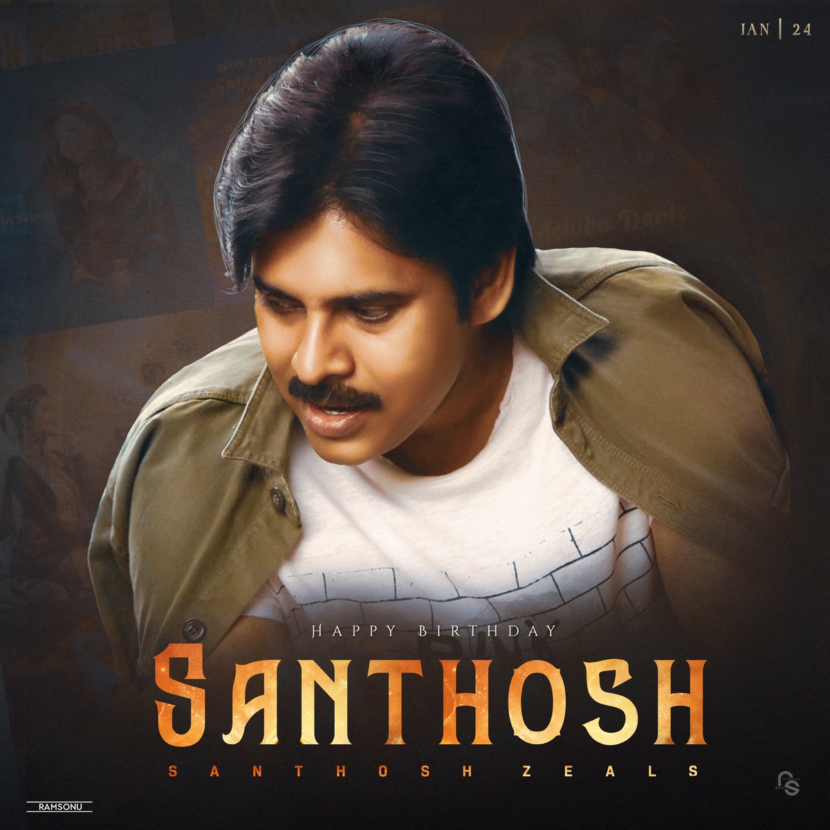Always_Ramanji's tweet image. °• Happiest birthday

@SanthoshZeals  bro ❤️

#janasainik
#proeditor 🔥🎨🖌️