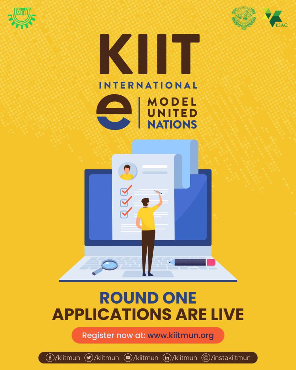KabulMUN's tweet photo. It is our honour to announce the collaboration of  @kiitmun and @KabulMUN, for the very first time to enhance and uphold the values of diplomacy.

The first round of registrations are open. Register and get along! 

Register now at : https://t.co/mA5G0HNQRz https://t.co/bmfEnTDYju