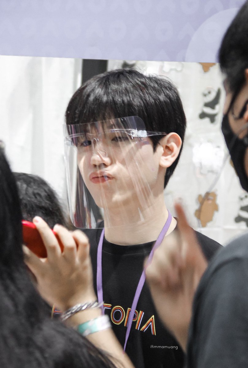 Sulking because he was sick