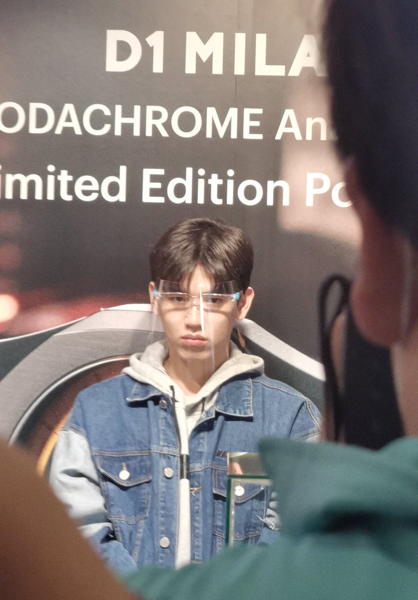 Sulking because he was sick