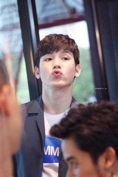 Sulking because he was sick