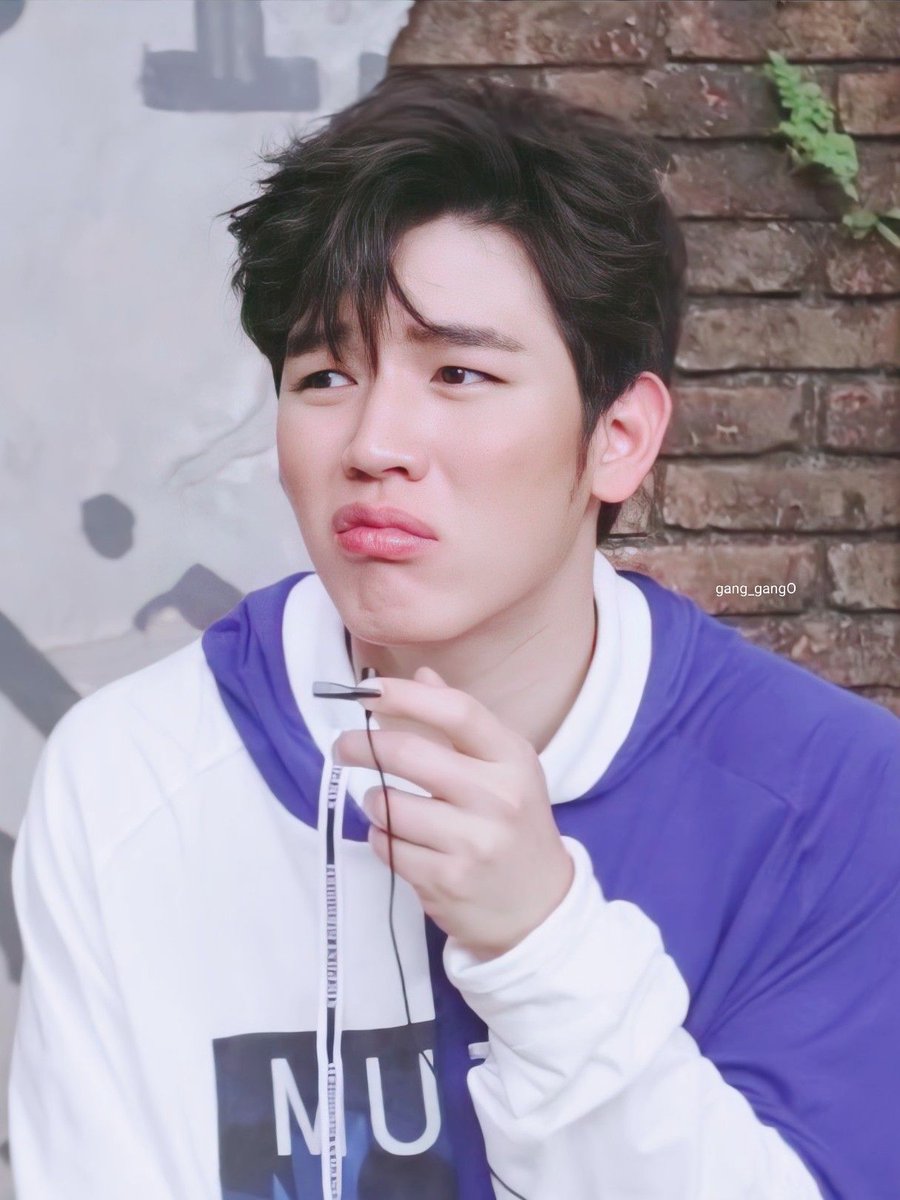 Sulking because he was sick