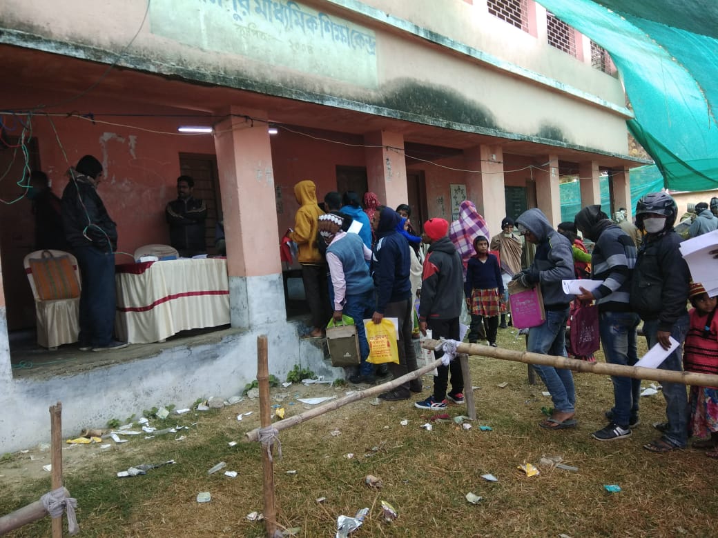 STehatta's tweet photo. #2KotirDuareSarkar camp at Karimpur II block under Tehatta Subdivision. https://t.co/Hs6JofQySf