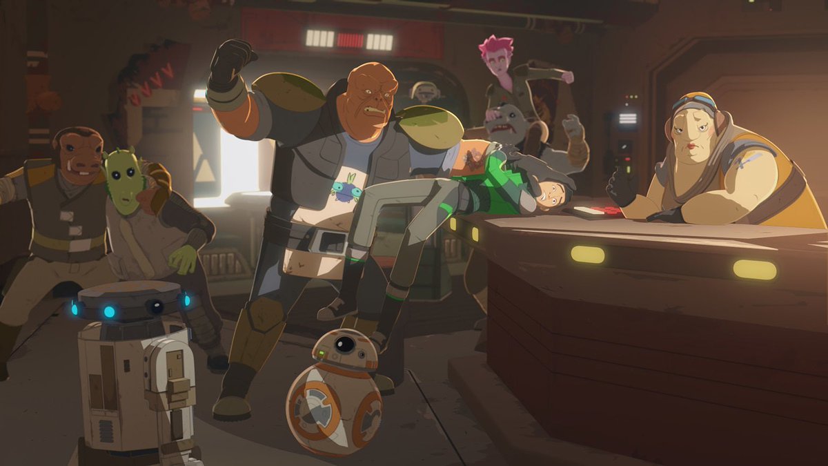 Aunt Z’s is the best bar in Star Wars. Definitely the first place I’d go for a drink. 