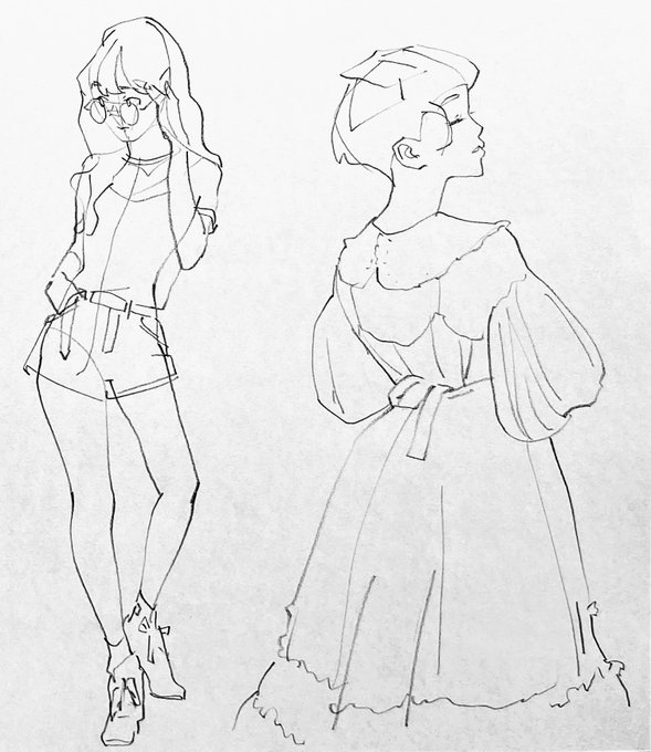 pinterest クロッキー 