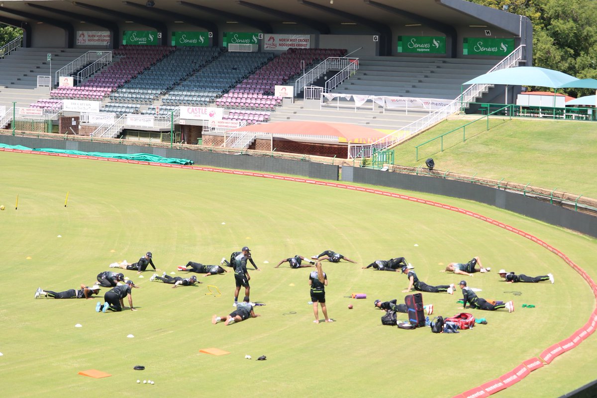 WarriorsCrickEC's tweet image. Good morning from Senwes Park! We take on the @LionsCricketSA in the MODC. The game will be live on channel 212, starting at 10h00.

#WARvLIO #MODC #SenwesPark