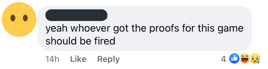 this thread is full of people saying the person responsible for this mistake should be fired.