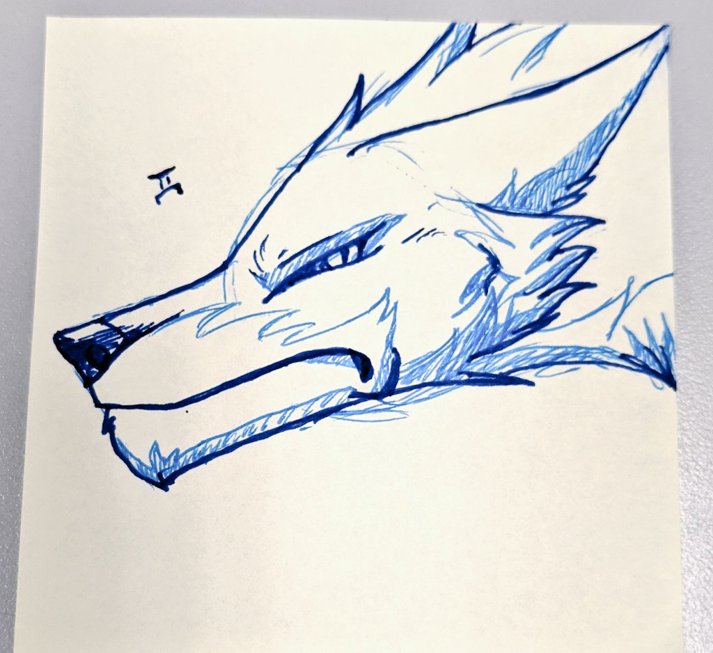 Howling_Flame's tweet photo. When you start a snarly doodle and the beginnings of your freehand lineart make it devolve into something else entirely
This is so stupid I love it so much https://t.co/ZiukFtErHA