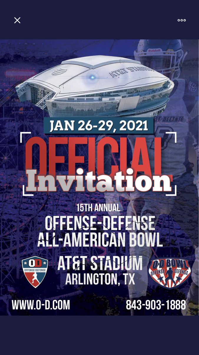 JuMarcusKing3's tweet photo. Very blessed to be invited @CoachNix_AMS @DoughertyHigh @ODFBall https://t.co/ggKPB022g0