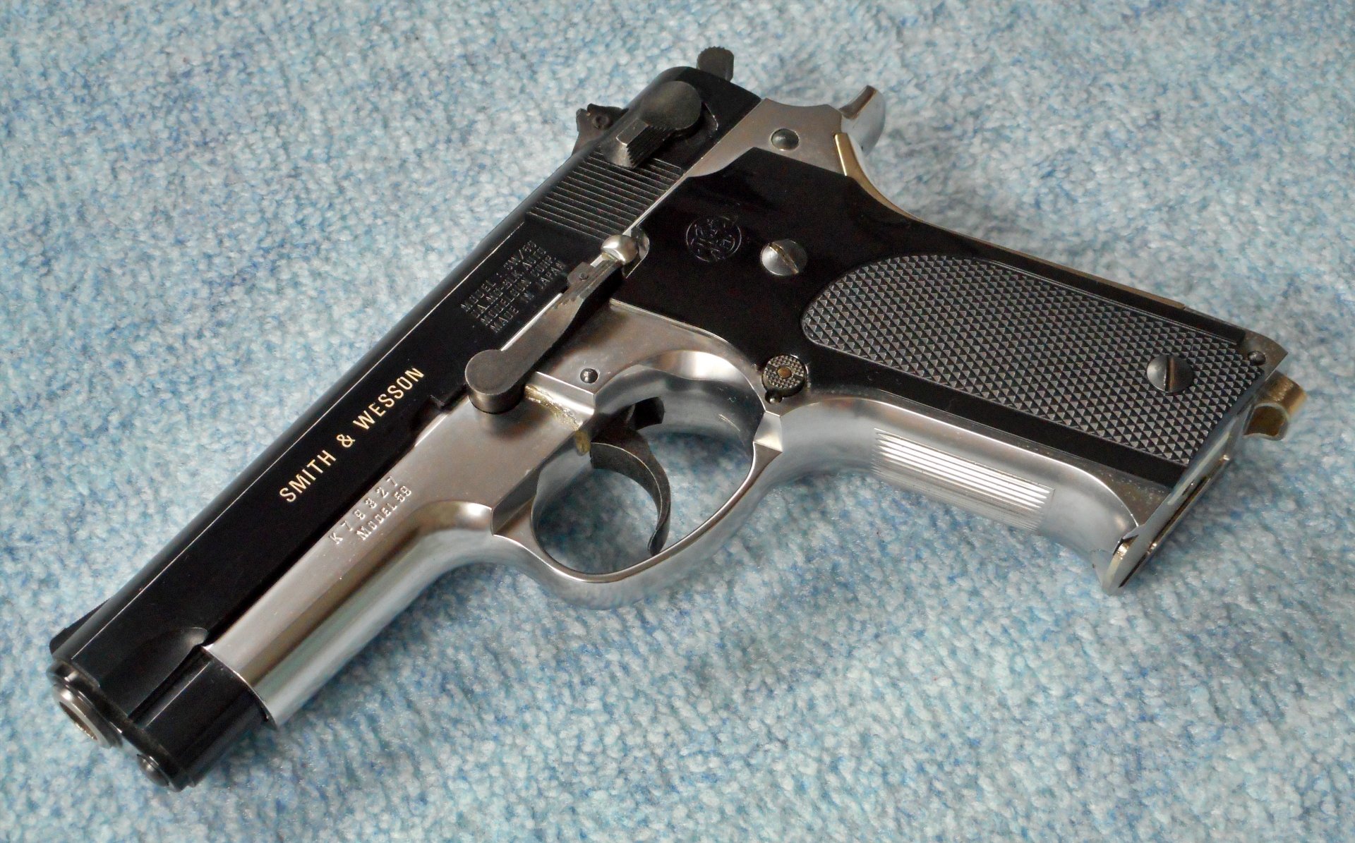 MGC M59 太陽にほえろ！ ドック刑事使用 同型 フレームシルバーモデル