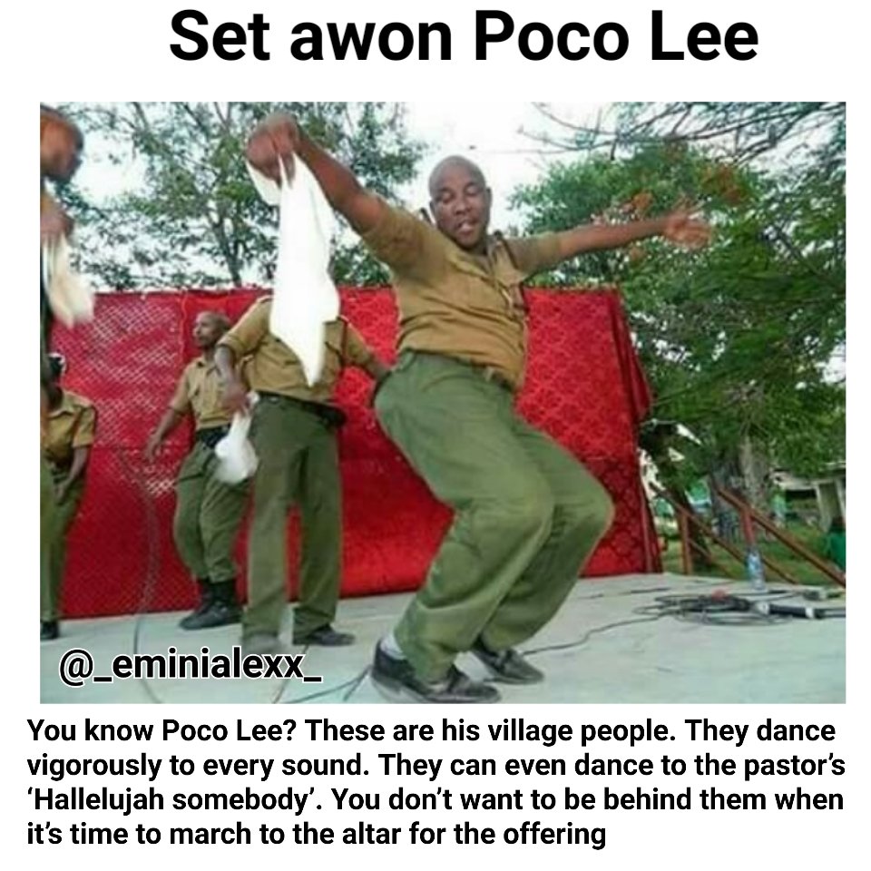 Different types of people on you'll see in the church on Sunday Thread 