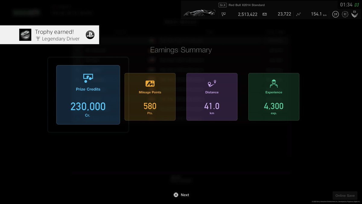 Gran Turismo Sport
Legendary Driver (Silver)
Reached Level 40 #PS4share https://t.co/t5opyJcdQd https://t.co/O85l72ViIg