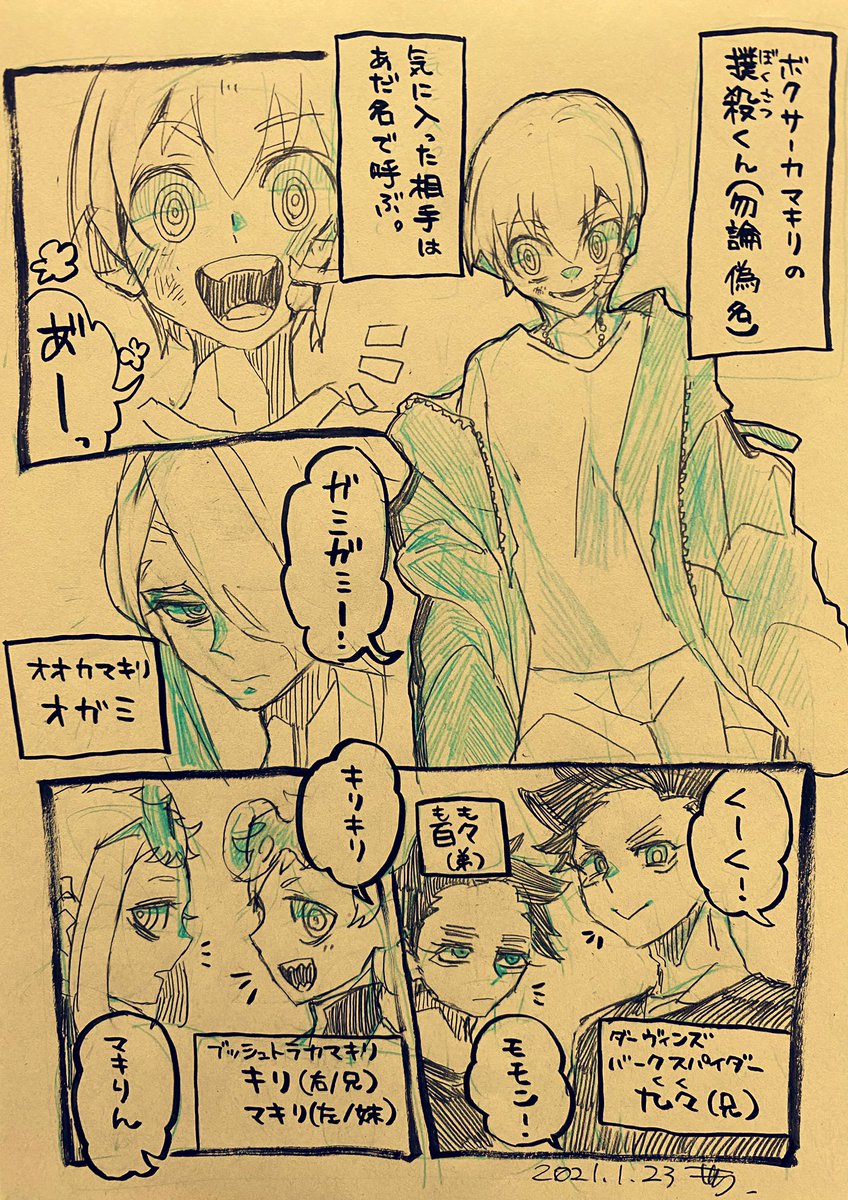 【創作漫画】あだ名 