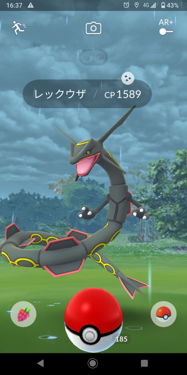 ホウエン ぼうふうレックウザget報告 色違い出てきた人いる みんなのポケgo みんポケ ホウエン ぼうふうレックウザget報告 色違い出てきた人いる みんなのポケgo みんポケ