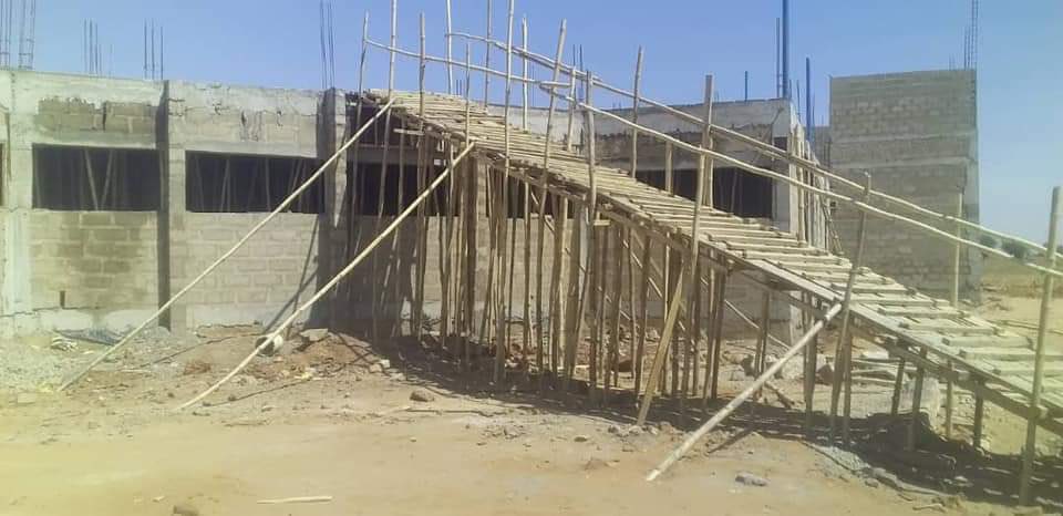 UncleAnass's tweet photo. Construction 🚧 of Modern Sports Arena by His Excellency, Rt. Hon. @AWTambuwal has reached a certain stage. The work is ongoing nonstop. #TambuwalIsWork #WorkIsTambuwal👯♀️ https://t.co/Tf426h4EA5