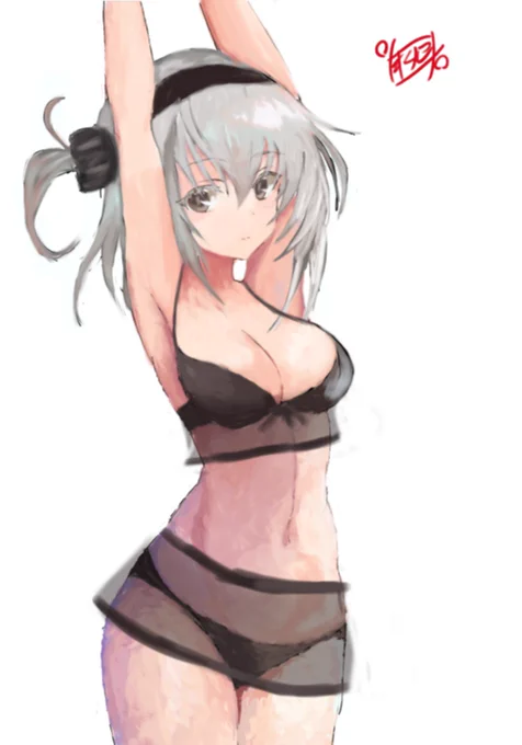 水着涼月 